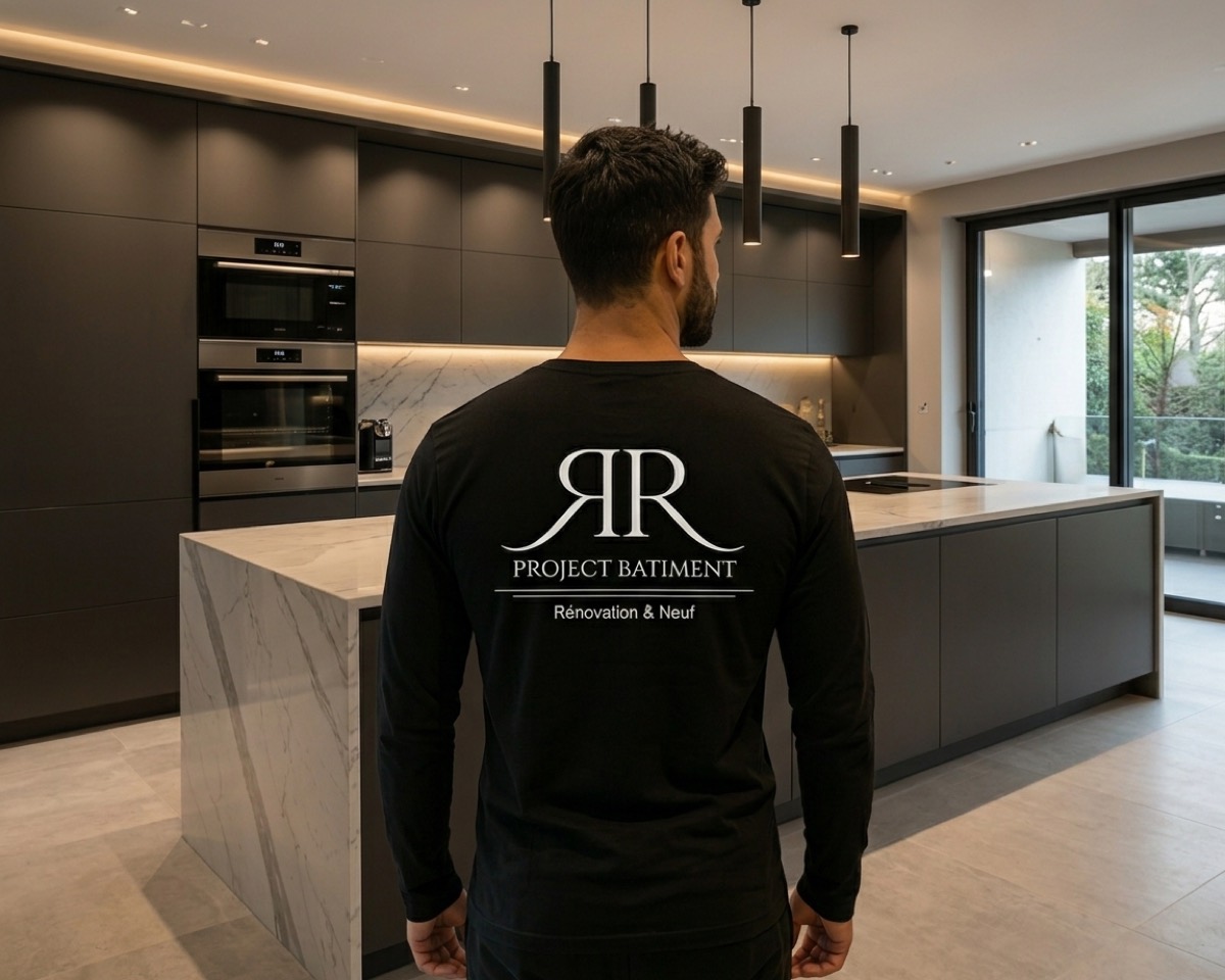 Tenue Project Batiment, cuisine livrée